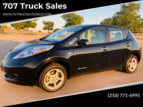 2011 Nissan LEAF for sale at BRACKEN MOTORS in San Antonio TX