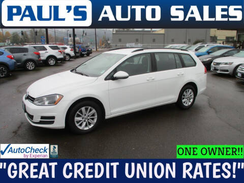 2017 Volkswagen Golf SportWagen for sale at Paul's Auto Sales in Eugene OR