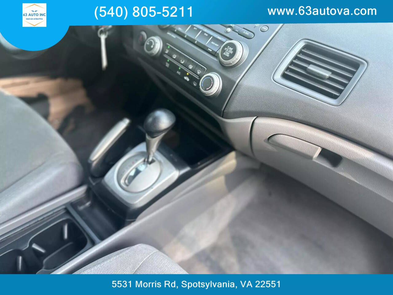 2008 Honda Civic for sale at 63 Auto Inc in Spotsylvania, VA