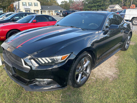 2016 Ford Mustang for sale at LAURINBURG AUTO SALES in Laurinburg NC