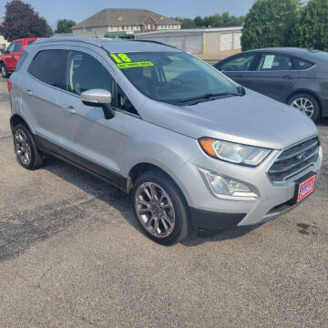 2018 Ford EcoSport for sale at Cooley Auto Sales in North Liberty IA