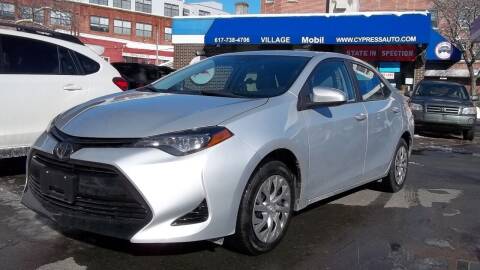 2019 Toyota Corolla for sale at Cypress Automart in Brookline MA