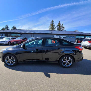 2013 Ford Focus for sale at ROSSTEN AUTO SALES in Grand Forks ND