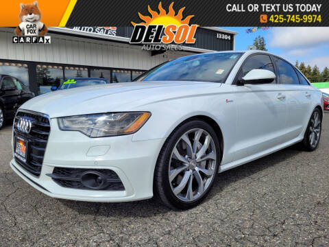 2013 Audi A6 for sale at Del Sol Auto Sales in Everett WA