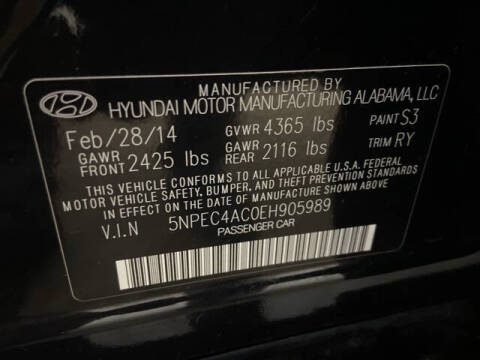 2014 Hyundai Sonata Limited