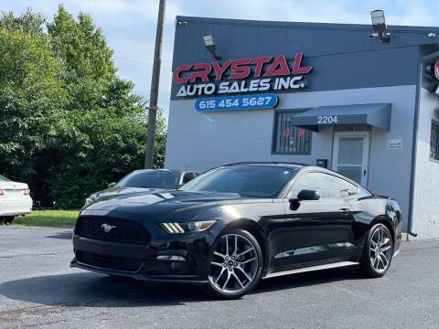 2015 Ford Mustang for sale at Crystal Auto Sales Inc in Nashville TN