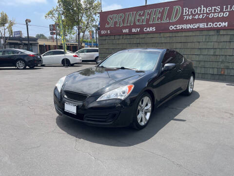 2012 Hyundai Genesis Coupe for sale at SPRINGFIELD BROTHERS LLC in Fullerton CA
