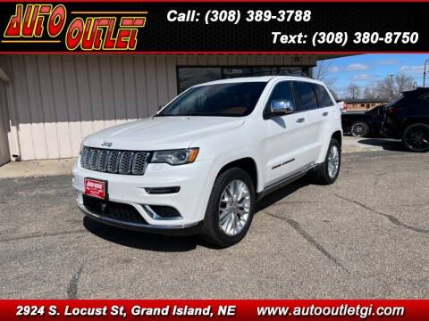 2017 Jeep Grand Cherokee for sale at Auto Outlet in Grand Island NE