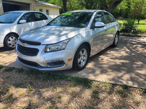 2015 Chevrolet Cruze for sale at Freedom Motors Inc. in Augusta KS