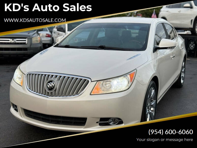 2011 Buick LaCrosse for sale at KD's Auto Sales in Pompano Beach FL