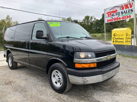 2016 Chevrolet Express for sale at VKV Auto Sales in Laurel MD