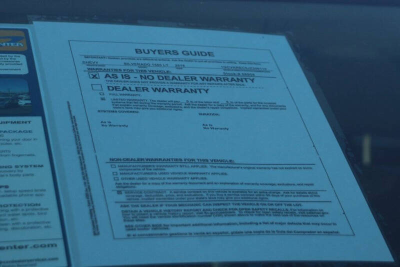 2018 Chevrolet Silverado 1500 LT