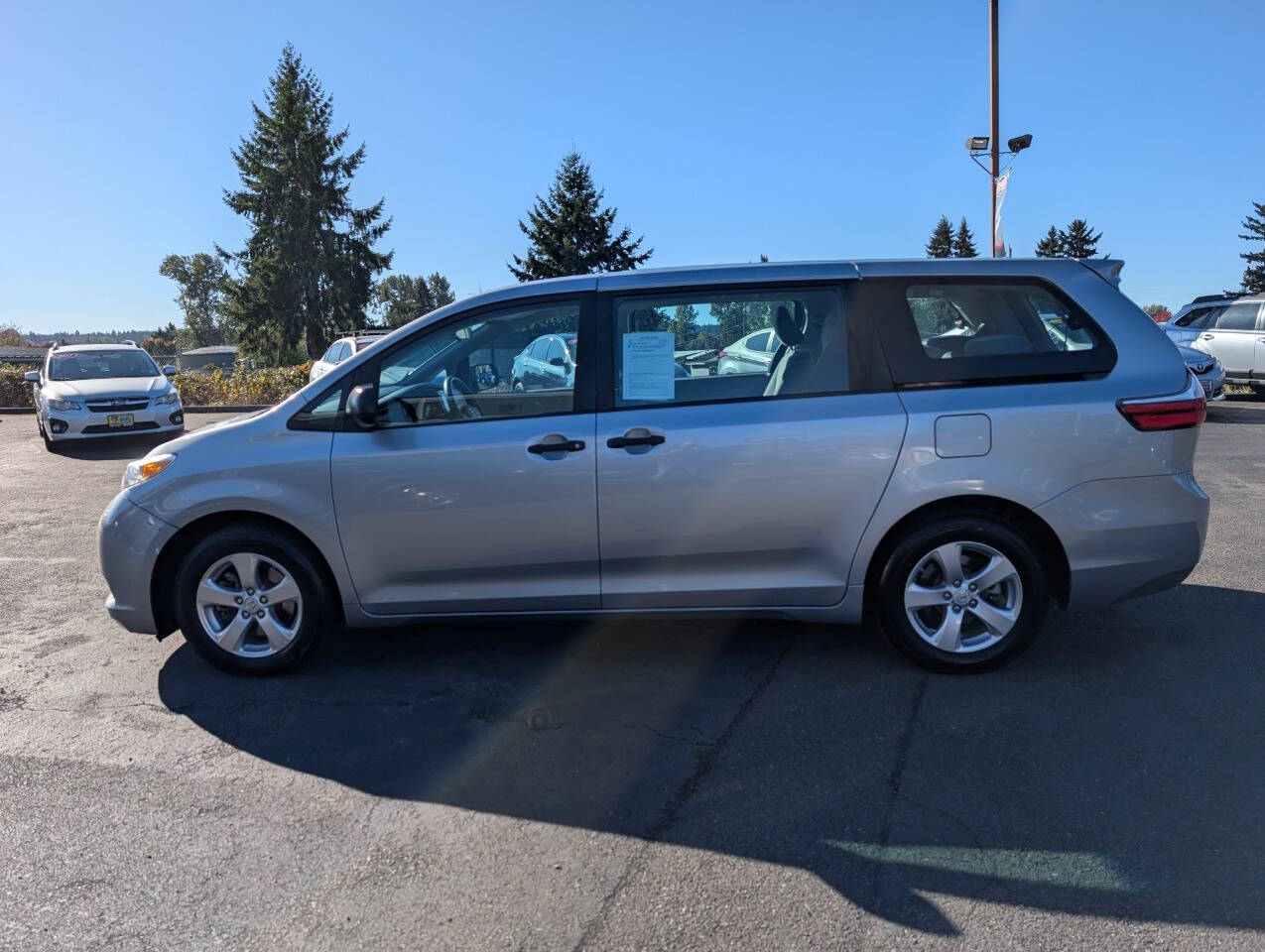used 2017 Toyota Sienna car, priced at $17,999