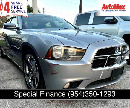 2013 Dodge Charger for sale at Auto Max in Hollywood FL