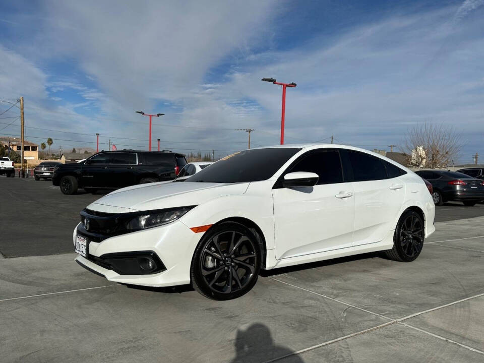 2020 Honda Civic for sale at Magic Auto Sales in Hesperia, CA