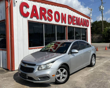 2016 Chevrolet Cruze Limited for sale at Cars On Demand 2 in Pasadena TX