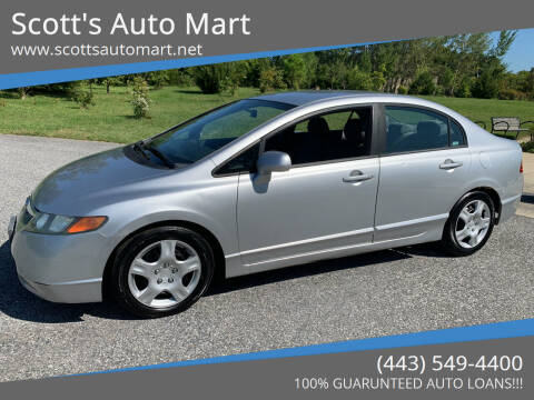 2006 Honda Civic for sale at Scott's Auto Mart in Dundalk MD