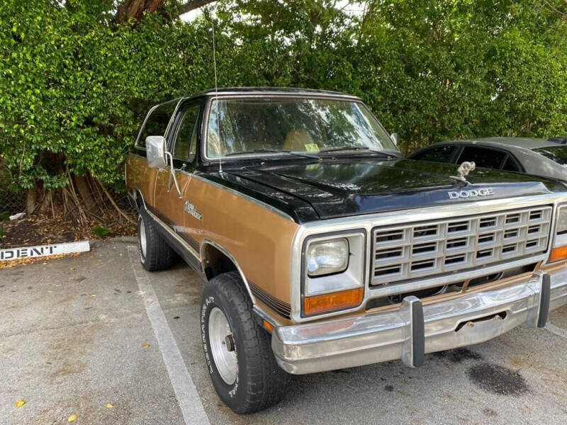1985 Dodge Ramcharger for sale at Elite Cars Pro in Oakland Park FL
