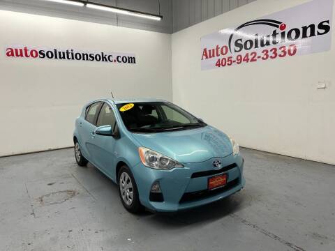 2012 Toyota Prius c for sale at Auto Solutions in Warr Acres OK