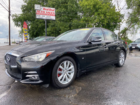 2014 Infiniti Q50 for sale at Real Deal Auto Sales in Manchester NH
