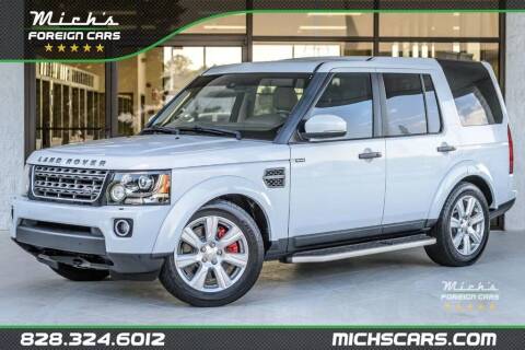 2015 Land Rover LR4 for sale at Mich's Foreign Cars in Hickory NC