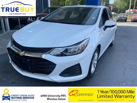 2019 Chevrolet Cruze for sale at Credit Union Auto Buying Service in Winston Salem NC