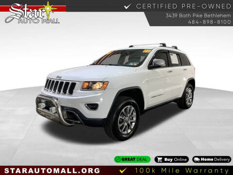 2015 Jeep Grand Cherokee for sale at STAR AUTO MALL 512 in Bethlehem PA