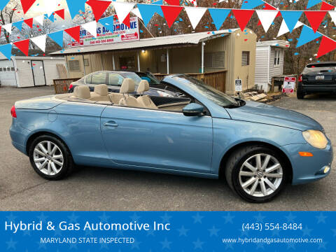 2009 Volkswagen Eos for sale at Hybrid & Gas Automotive Inc in Aberdeen MD