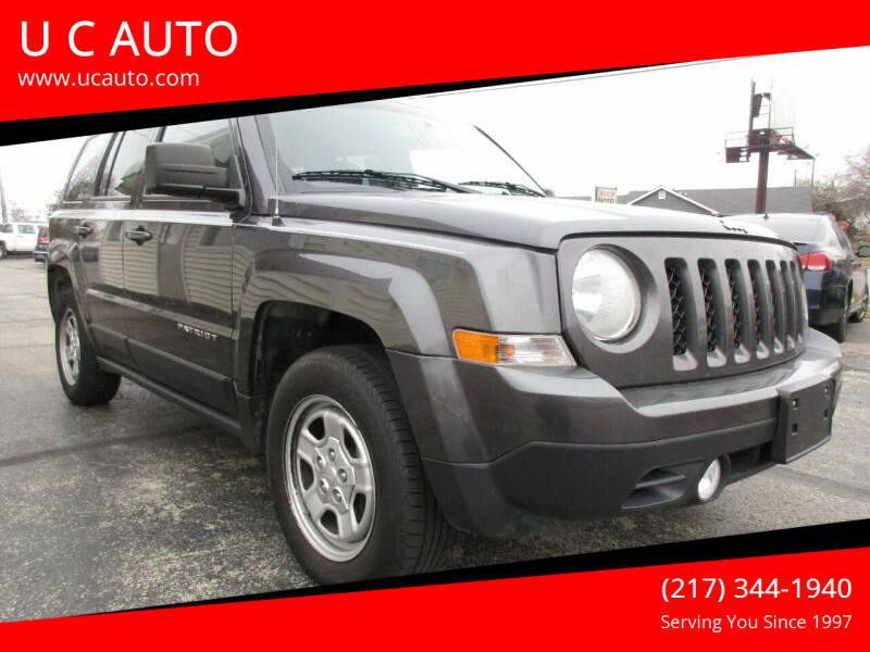 2017 Jeep Patriot for sale at U C AUTO in Urbana IL