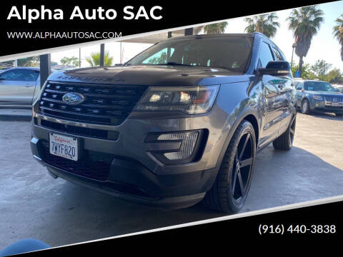2017 Ford Explorer Sport