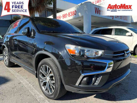 2018 Mitsubishi Outlander Sport for sale at Auto Max in Hollywood FL