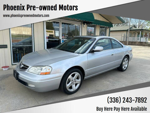 2001 Acura CL for sale at Phoenix Pre-owned Motors in Lexington NC