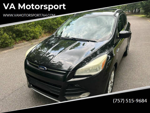 2013 Ford Escape for sale at VA Motorsport in Chesapeake VA