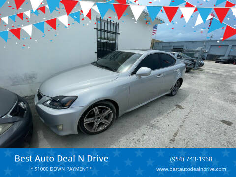 2007 Lexus IS 250 for sale at Best Auto Deal N Drive in Hollywood FL