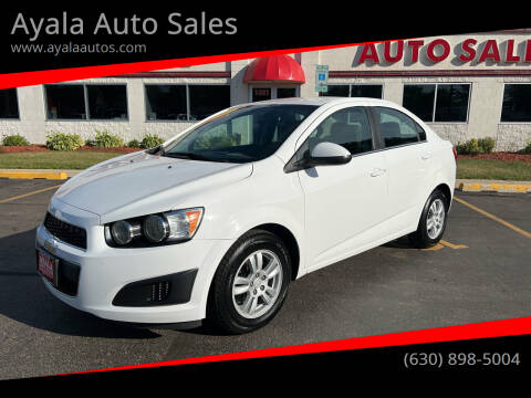 2015 Chevrolet Sonic for sale at Ayala Auto Sales in Aurora IL