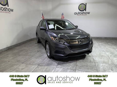 2022 Honda HR-V for sale at AUTOSHOW SALES & SERVICE in Plantation FL