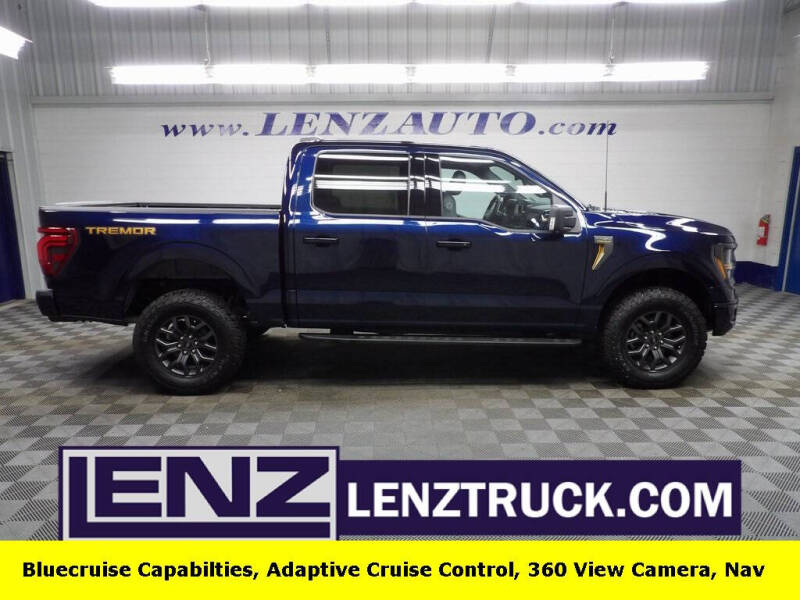 2024 Ford F-150 for sale at LENZ TRUCK CENTER in Fond Du Lac WI