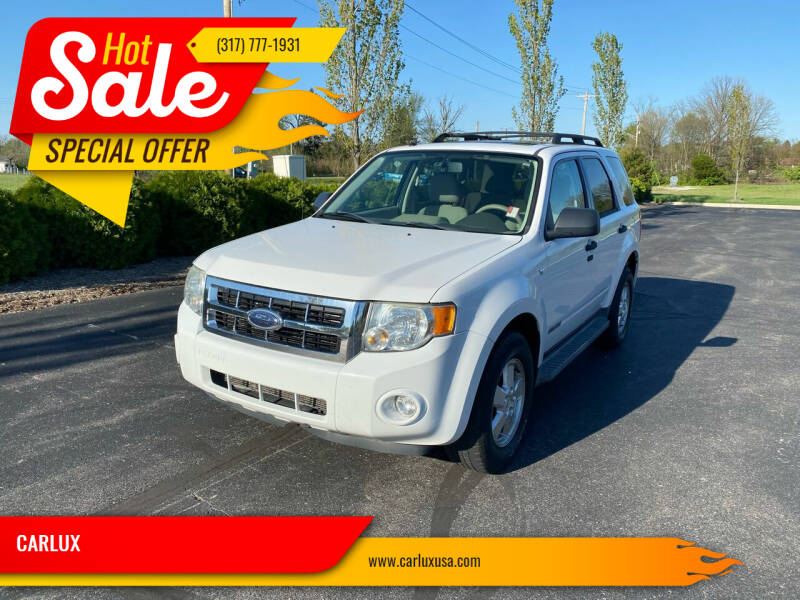 2008 Ford Escape for sale at CARLUX in Fortville IN