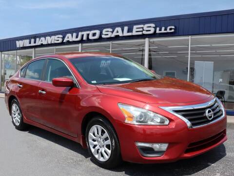 2015 Nissan Altima for sale at Williams Auto Sales, LLC in Cookeville TN