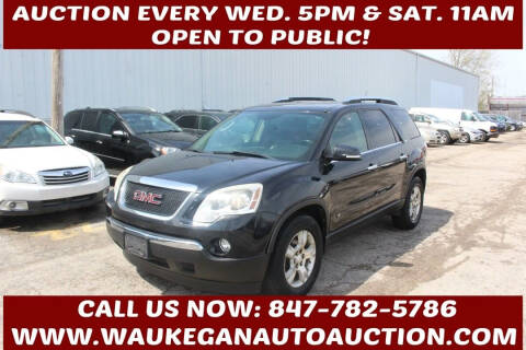 2009 GMC Acadia for sale at Waukegan Auto Auction in Waukegan IL