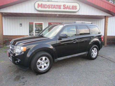 2009 Ford Escape for sale at Midstate Sales in Foley MN