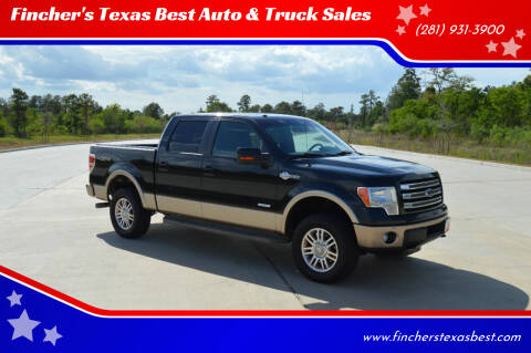 2014 Ford F-150 for sale at Fincher's Texas Best Auto & Truck Sales in Tomball TX