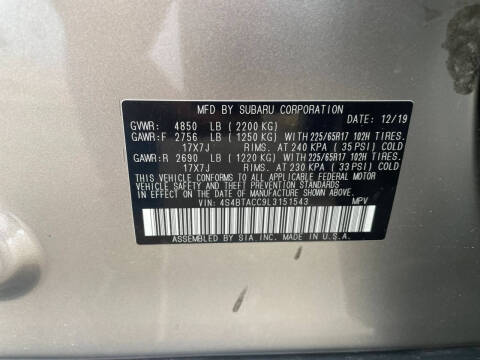 2020 Subaru Outback Premium