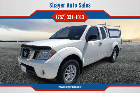 2019 Nissan Frontier for sale at Shayer Auto Sales in Cape Charles VA