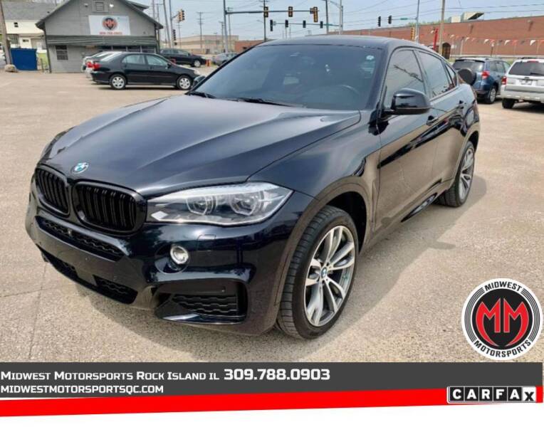 2016 BMW X6 for sale at MIDWEST MOTORSPORTS in Rock Island IL