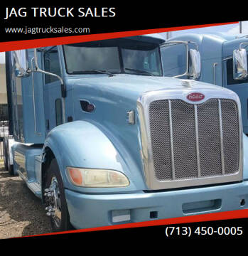 2010 Peterbilt 386 for sale at JAG TRUCK SALES in Houston TX