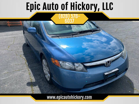 2006 Honda Civic for sale at Epic Auto of Hickory, LLC in Hickory NC