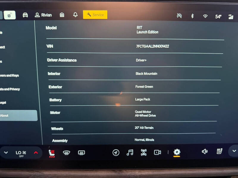 2022 Rivian R1T Launch Edition