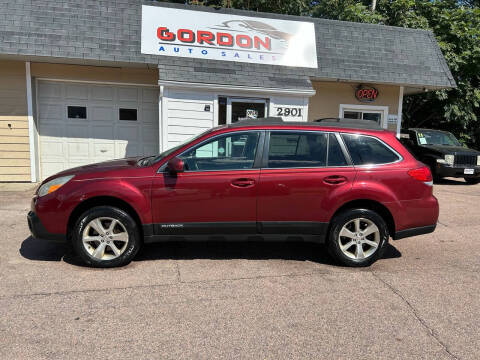 2013 Subaru Outback for sale at Gordon Auto Sales LLC in Sioux City IA