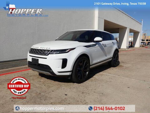 2020 Land Rover Range Rover Evoque for sale at HOPPER MOTORPLEX in Irving TX